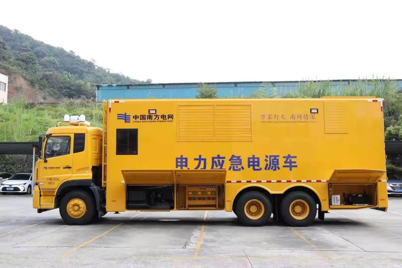离石安康大型柴油发电机发电车UPS电源出租租赁